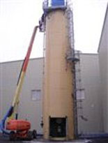 petroleum coke silo unloader and feeder