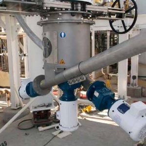 Dual Feeder under silo